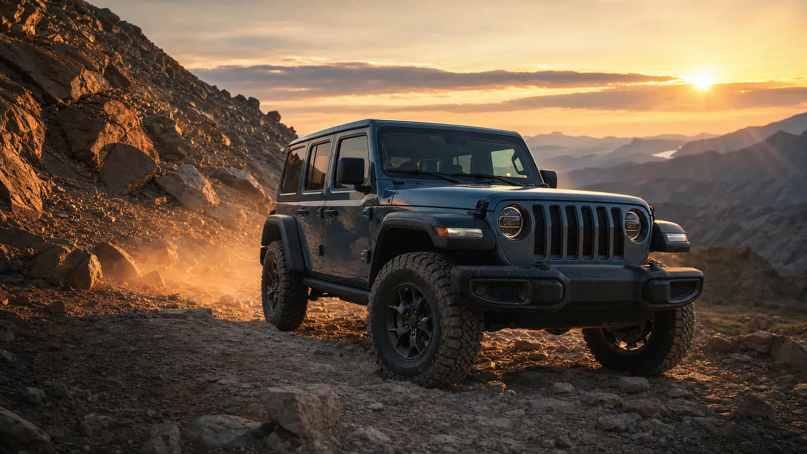 Jeep Wrangler JL Rubicon w terenie, import z USA do Polski w 2026 roku