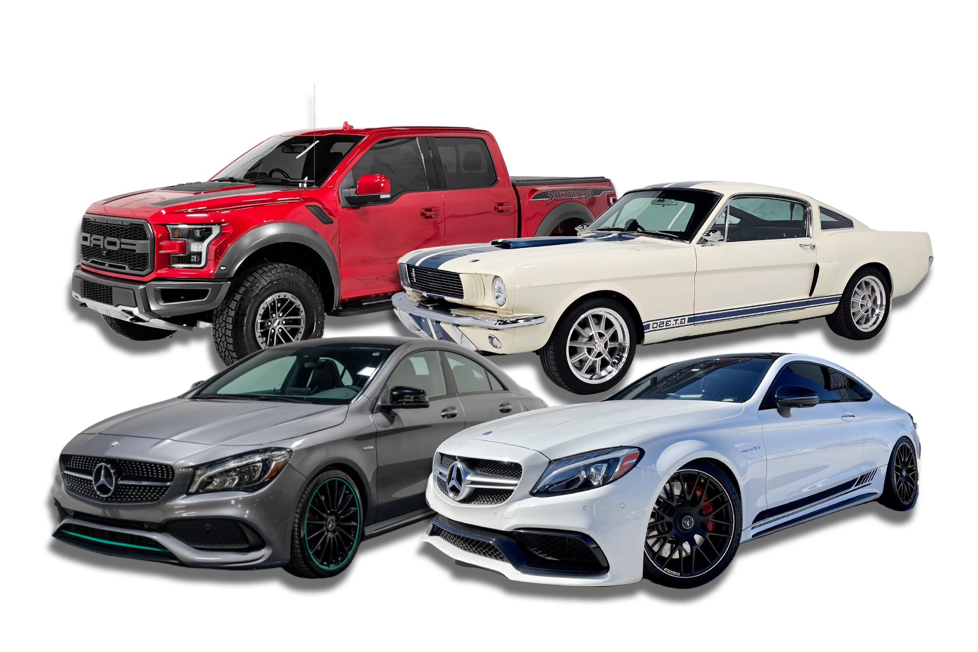 Srebrny Mercedes — import z USA/CA