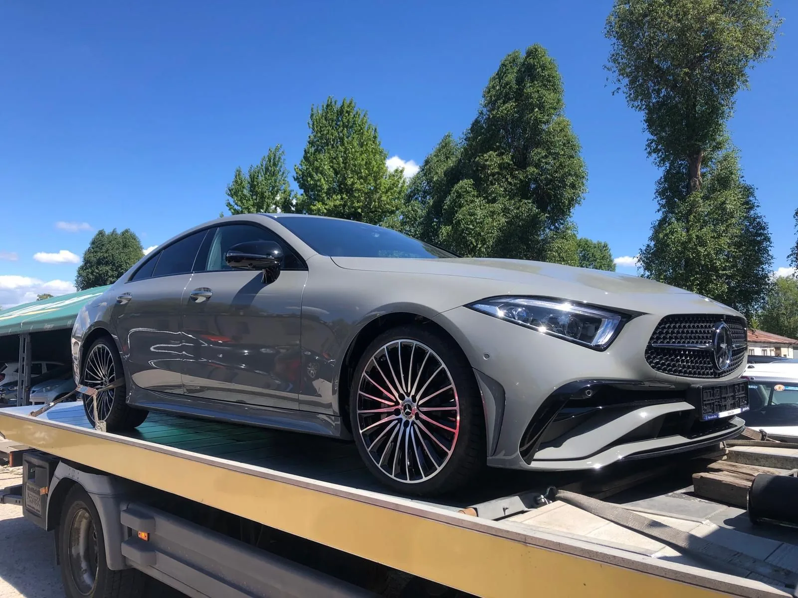Mercedes CLS 450 sprowadzony z USA